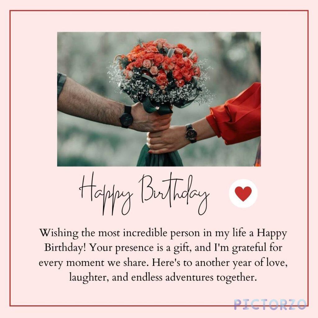 39+ Free Romantic Happy Birthday love Images and quotes