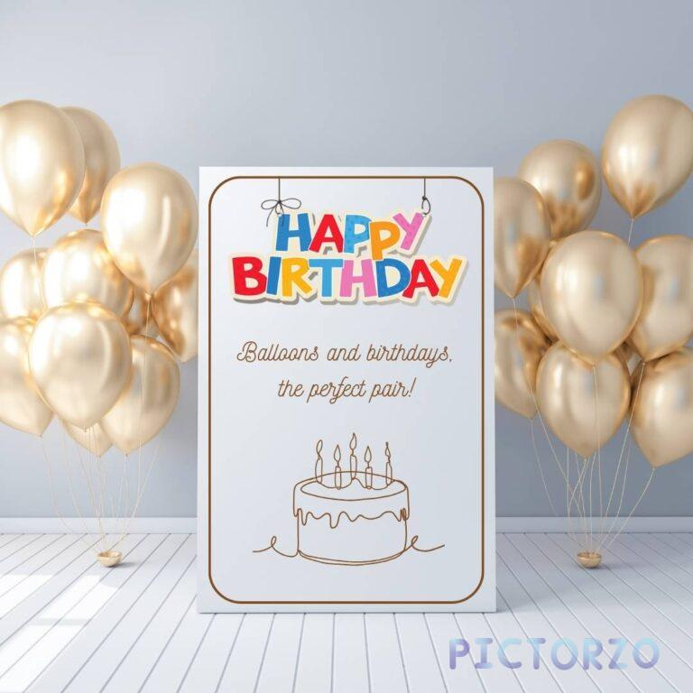 Happy Birthday Balloon Images