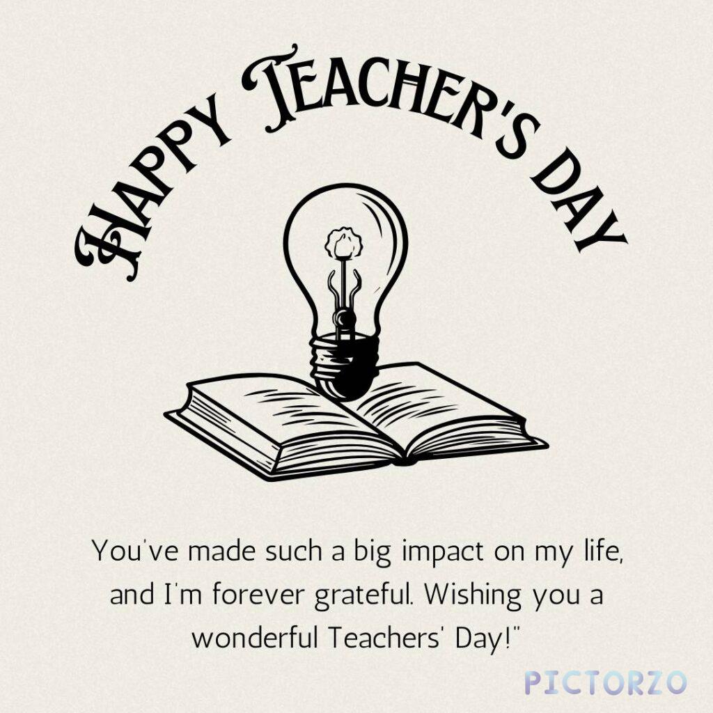 teach heartfelt wish on happy teacher day