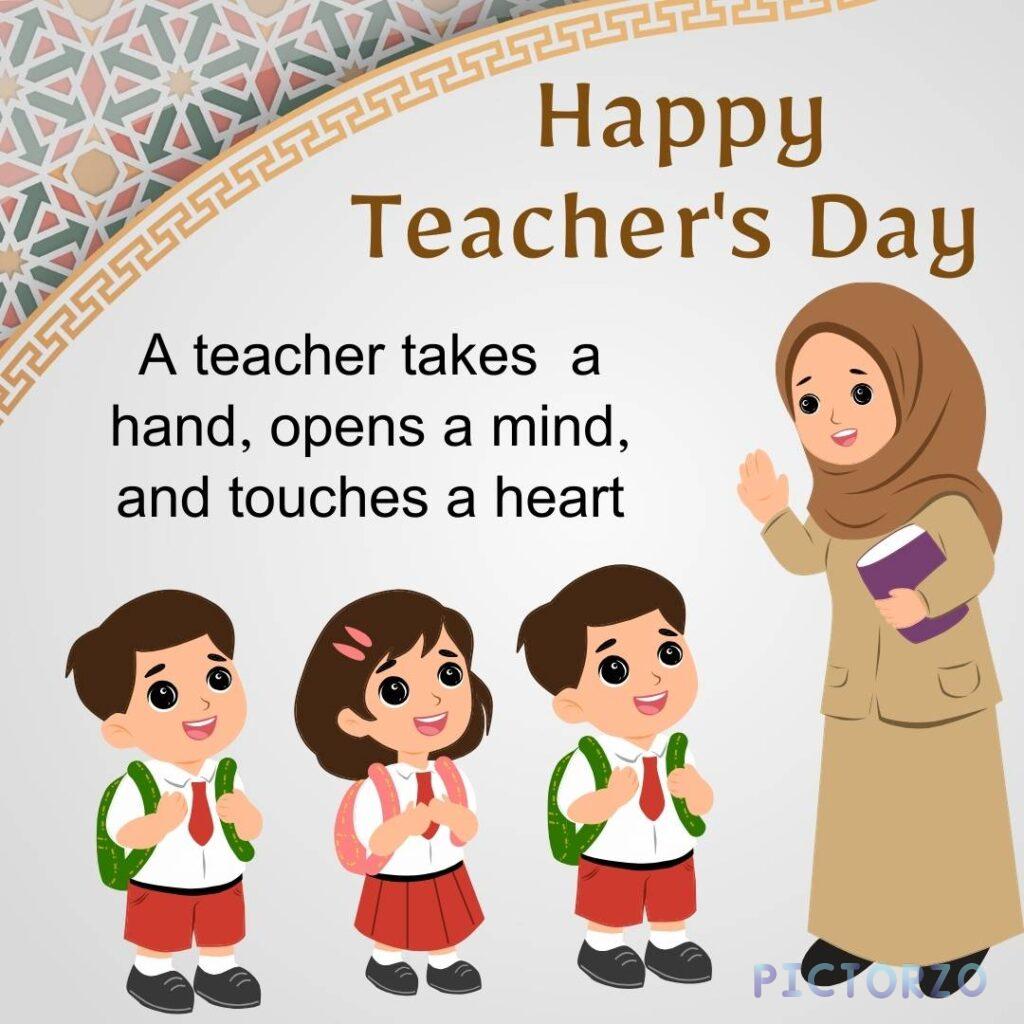 teacher inspirational quote on happy teacher day